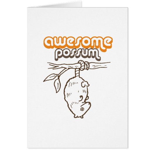 Awesome Possum Cards (Front)