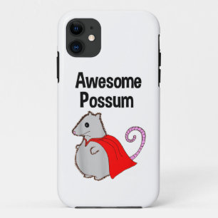 Awesome Possum Funny, Cute. Animal Lover iPhone 11 Case