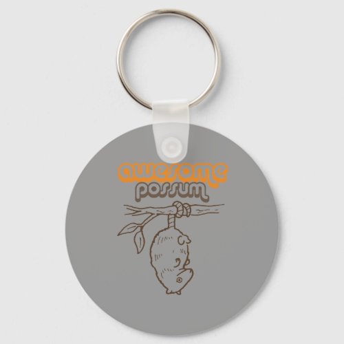 Awesome Possum Keychain