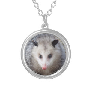 Awesome Possum Silver Plated Necklace