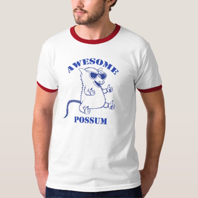 Awesome Possum Tee Shirts (Front)
