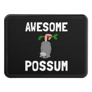 Awesome Possum Tow Hitch Cover