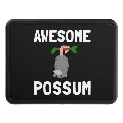 Awesome Possum Tow Hitch Cover
