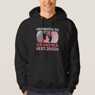 Awesome Promoted to Grandma 2023  New Grandma To B Hoodie