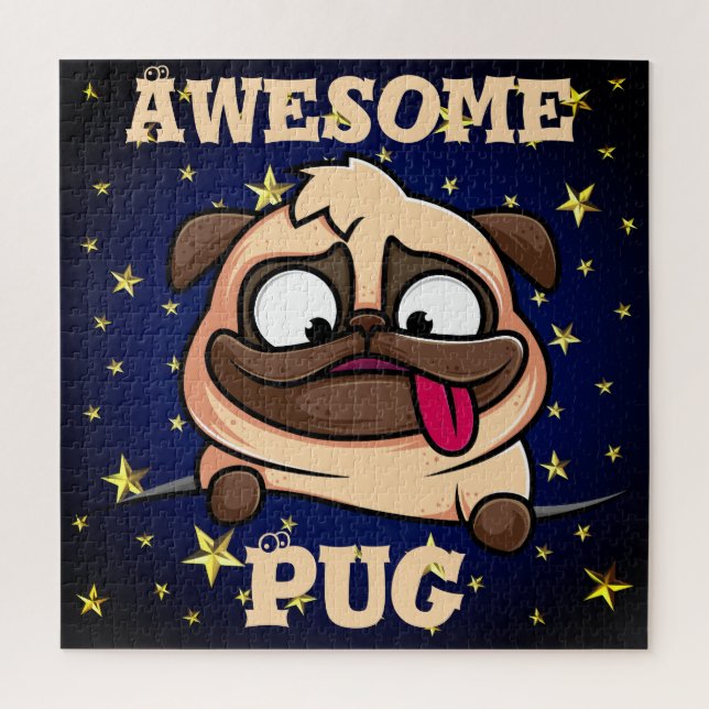 Awesome Pug Puzzle (Vertical)