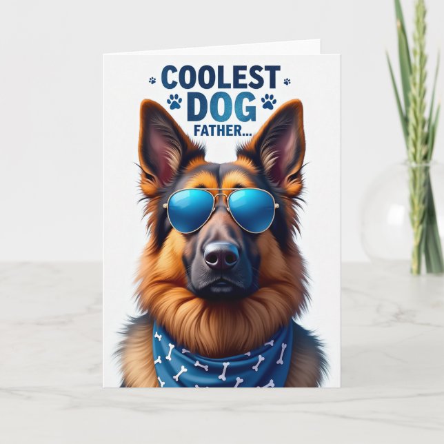 Awesome Pup Fathers Day Card (Front)