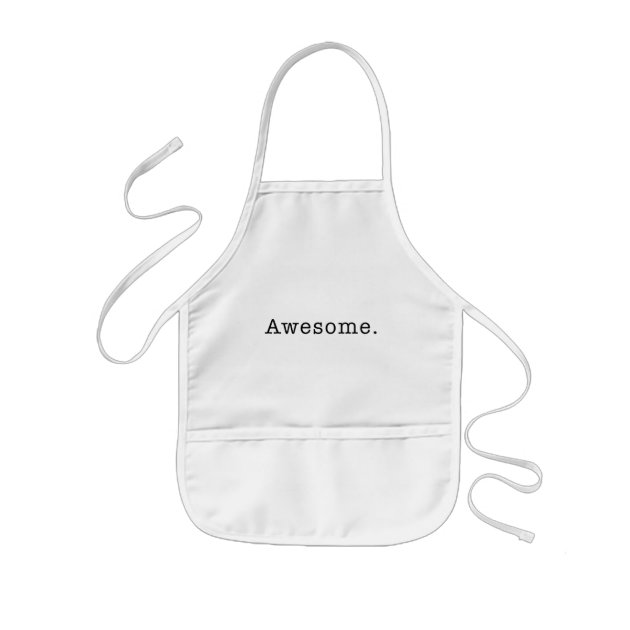 blank aprons