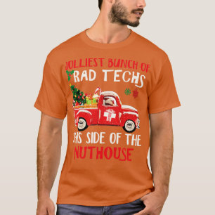 Awesome Rad Tech Red Car Merry Christmas Sweater H