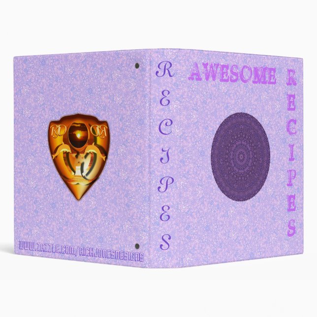 Awesome Recipes Binder (Background)