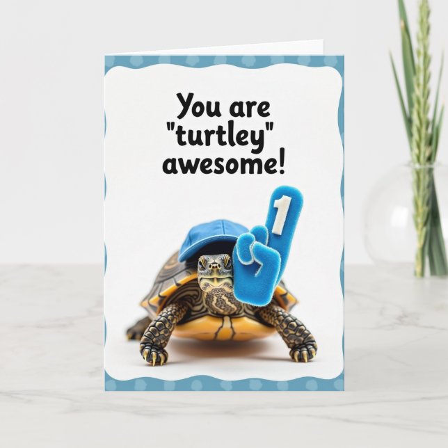 Awesome Reptile Fathers Day Card (Front)