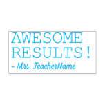 [ Thumbnail: "Awesome Results!" Tutor Feedback Rubber Stamp ]