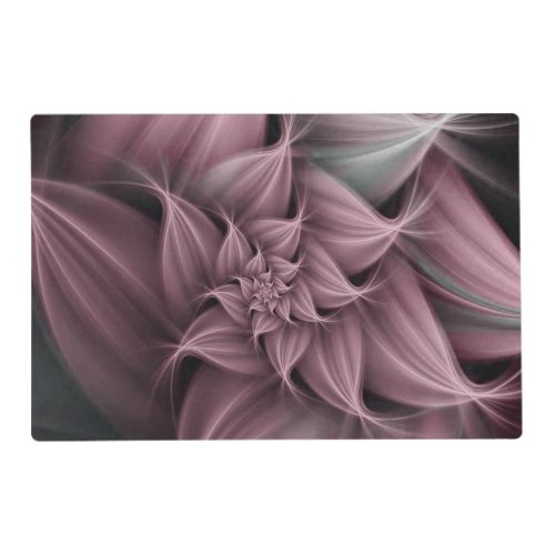 Awesome Rose Flower Fractal  Placemat