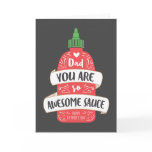 Awesome Sauce Father's Day Card Awesome Sauce Father's Day Card