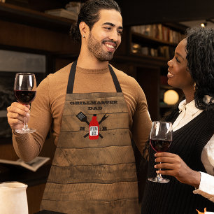 Awesome Sauce Personalized Barn Wood Apron