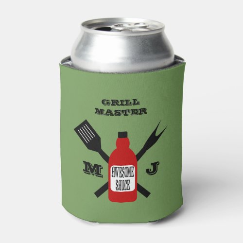 Awesome Sauce Personalized Can Cooler