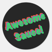 Colorful Great Job Motivational Kid's Classic Round Sticker | Zazzle