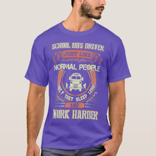 Awesome School Bus Driver Hoodie T-Shirt