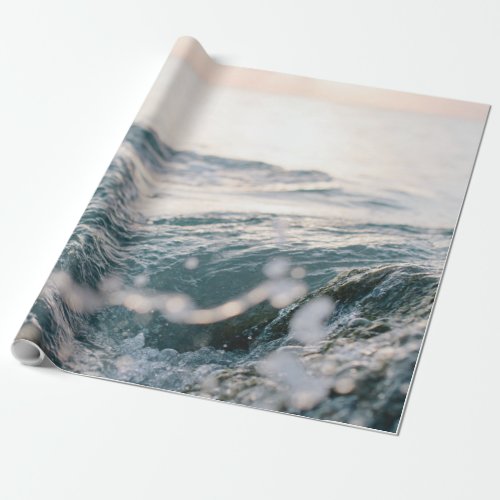 Awesome Sea Waves  Best gift for nature lovers Wrapping Paper