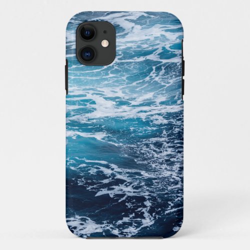 Awesome Sea Waves  Best gift for sea lovers iPhone 11 Case