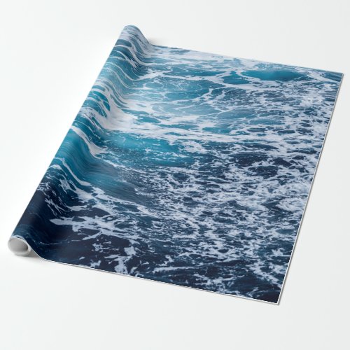 Awesome Sea Waves  Best gift for sea lovers Wrapping Paper
