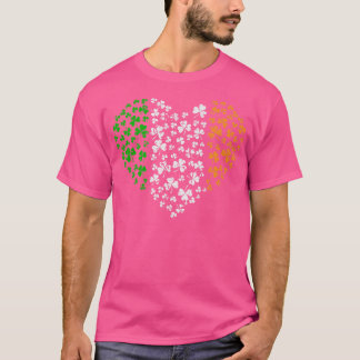 Awesome Shamrock Heart St  T-Shirt