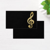 Awesome shining gold bar effects treble clef music (Desk)