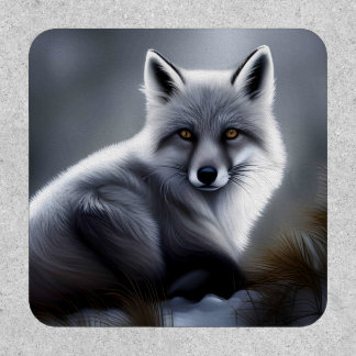 Awesome Silver Fox  Patch