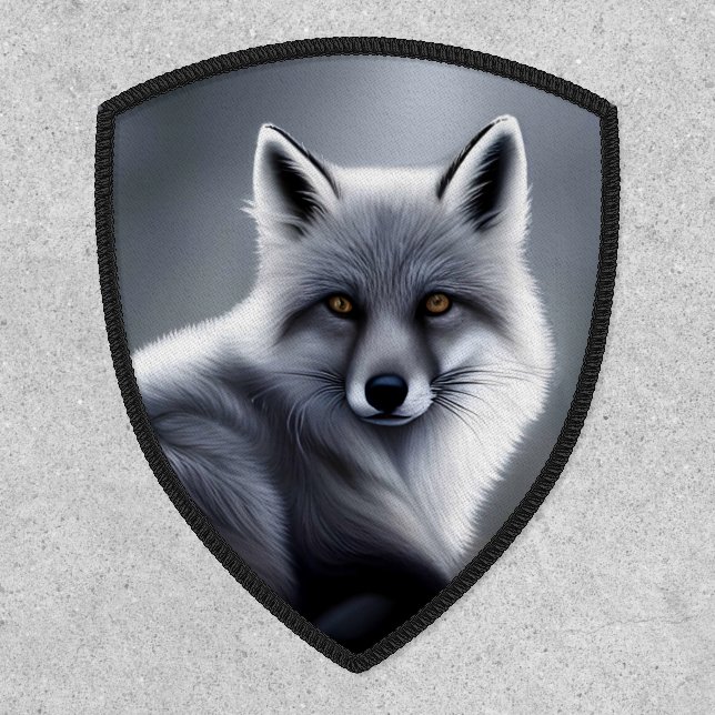 Awesome Silver Fox  Patch (Front)