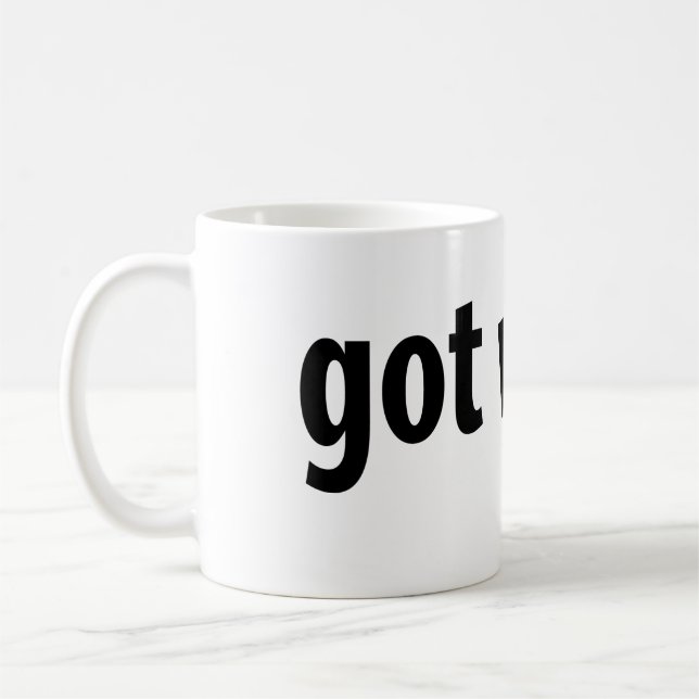 Awesome simple Got Vinyl? Mug (Left)