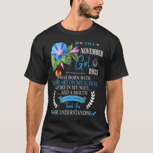 Awesome Since 1933 89th Birthday I'm A November Gi T-Shirt
