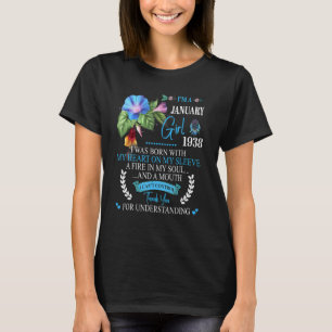 Awesome Since 1938 85th Birthday I'm A January Gir T-Shirt