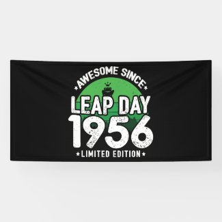Awesome Since 1956 - Leap Day Leap Year Birthday