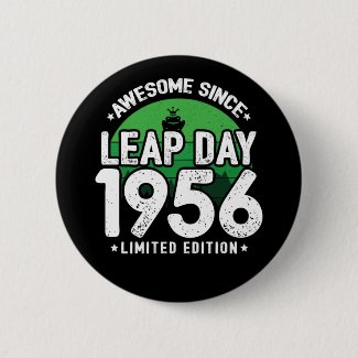 Awesome Since 1956 - Leap Day Leap Year Birthday
