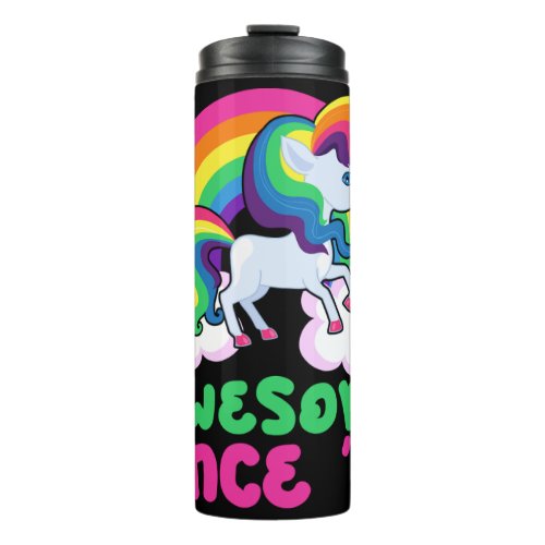 Awesome Since 1956 Unicorn  Thermal Tumbler