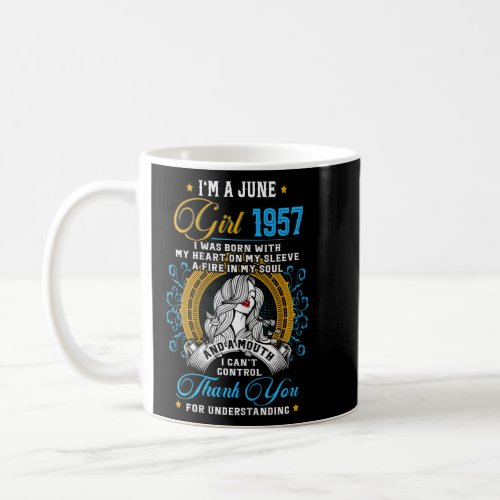 Awesome Since 1957 65th Birthday Im A June Girl 1 Coffee Mug