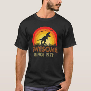 Awesome Since 1972 Retro 50th Birthday Vintage 50 T-Shirt