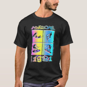 Awesome since 1981 Wakeboard lifestyle 2 T-Shirt