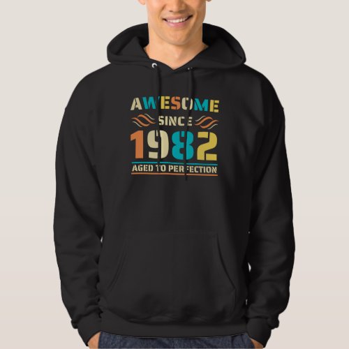 Awesome since 1982 42nd Birthday Hoodie