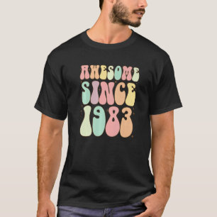 Awesome Since 1983 Birthday  39 Years Old Women Me T-Shirt