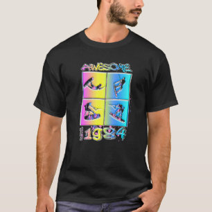 Awesome since 1984 Wakeboard lifestyle 2 T-Shirt