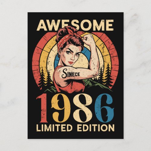 Awesome Since 1986 Retro 40th Women's Birthday 