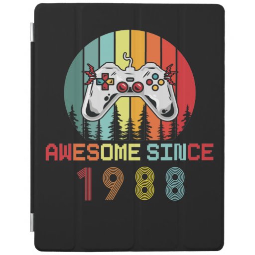 Awesome Since 1988 Birthday 1988 Vintage 1988 iPad Smart Cover