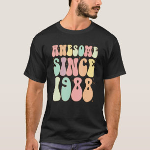 Awesome Since 1988 Birthday   34 Years Old Women M T-Shirt