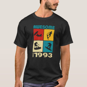 Awesome since 1993 Wakeboard lifestyle  1 T-Shirt