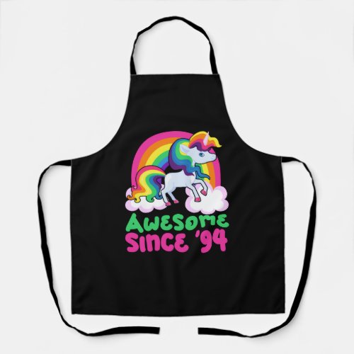 Awesome Since 1994 Unicorn Apron