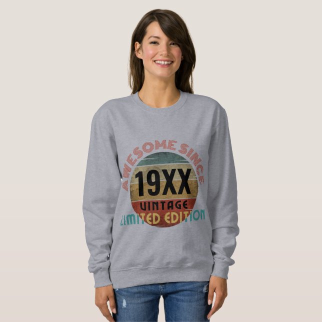 AWESOME SINCE 19XX LIMITED EDITION  SWEATSHIRT (Front Full)