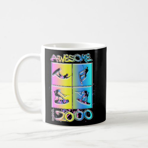 Awesome since 2000 wakeboard lifestyle 2  coffee mug