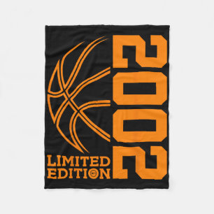 Awesome Since 2002 Birthday Bysketbyll Limited Edi Fleece Blanket