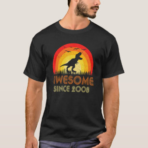 Awesome Since 2008 Retro 14th Birthday Vintage 14 T-Shirt