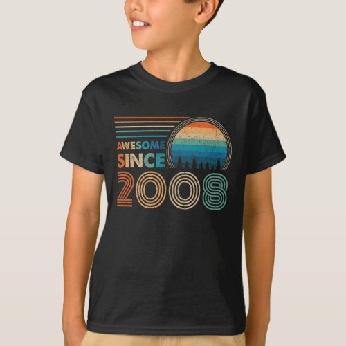 Awesome Since 2008 T_Shirt